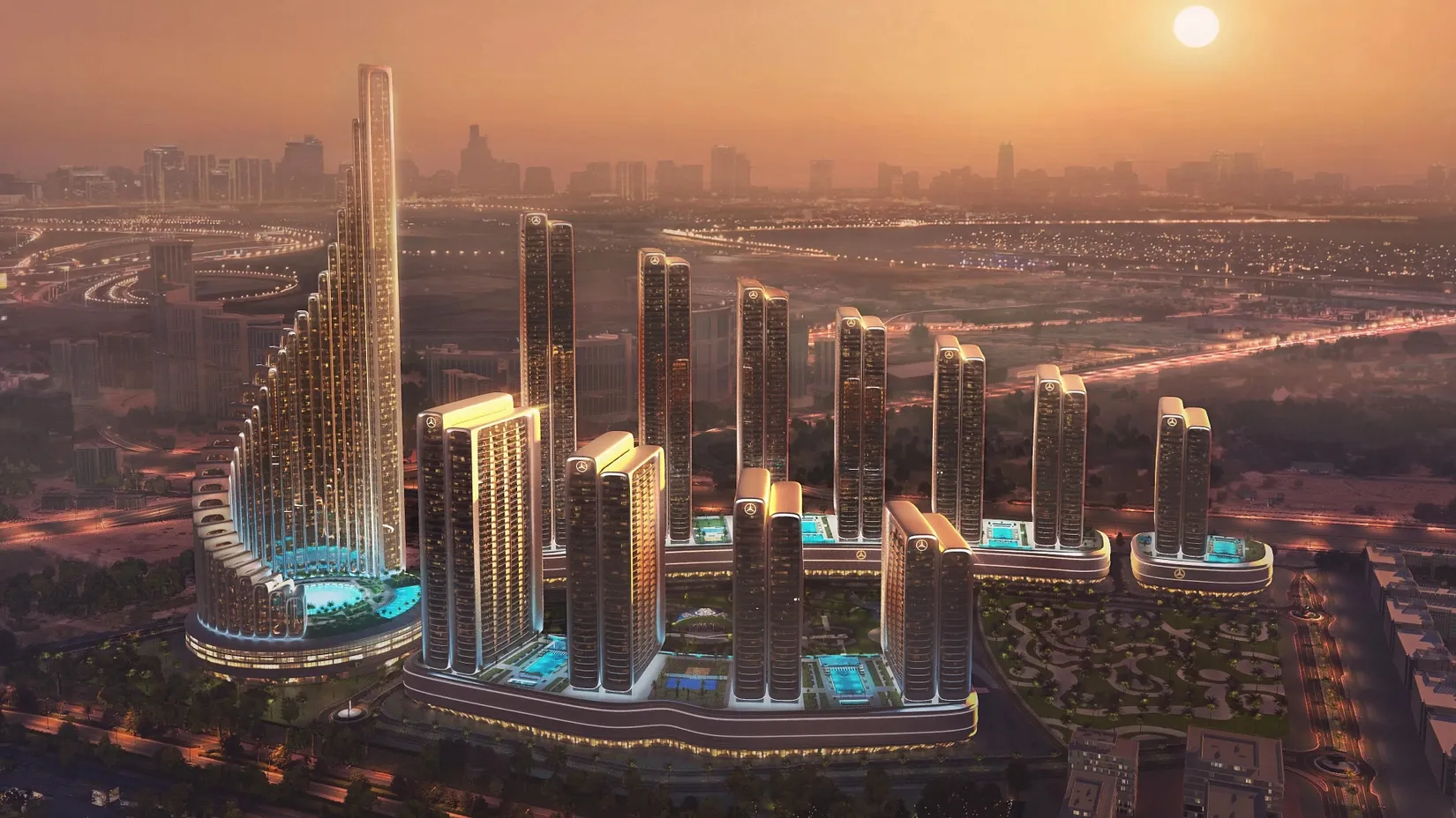 Mercedes‑Benz Places – Binghatti City